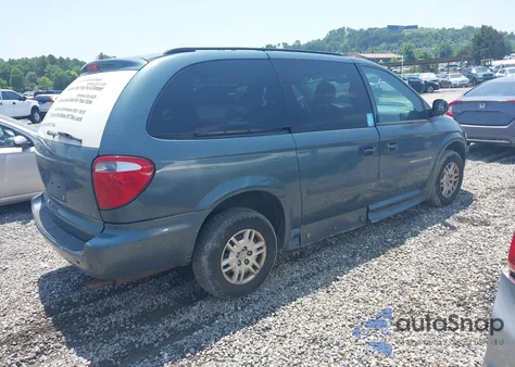 2006 Dodge Grand Caravan Se из США, поврежденный, VIN 1D4GP24R66B699911